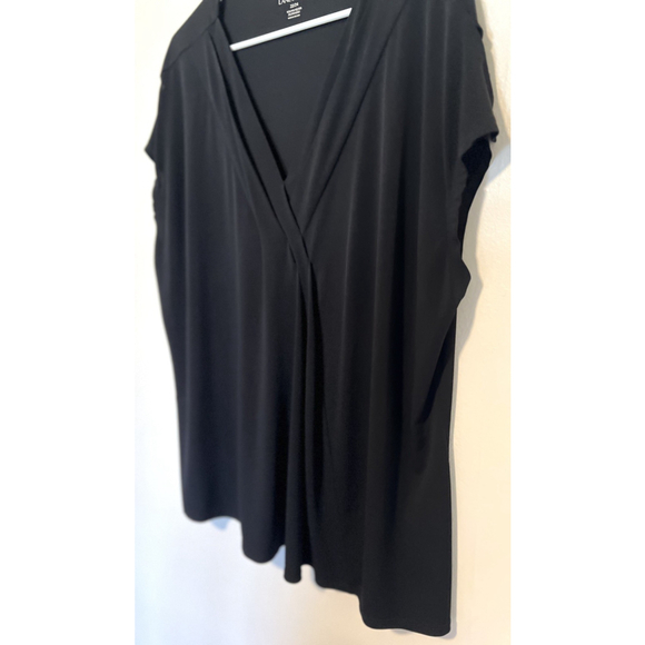 Lane Bryant Blouse Women’s 22/24 2X 3X Black Blue ~Lot of 2~ Career Casual Tops - Picture 3 of 12